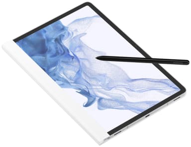 Samsung Note View fodral för Galaxy Tab S8/S7 (vitt)