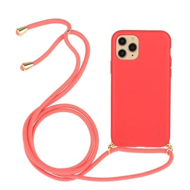 SKALO iPhone 13 Pro Mobilhalsband Skal - Röd