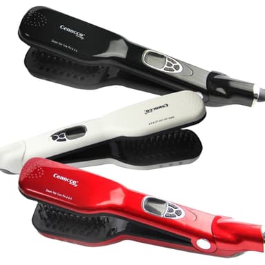 Cenocco Beauty CC-9014: Ångborste, Steam Plattång, Lösning för lockigt