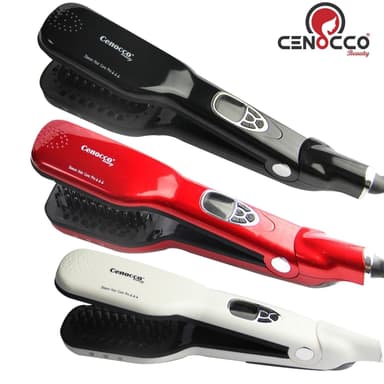 Cenocco Beauty CC-9014: Ångborste, Steam Plattång, Lösning för lockigt