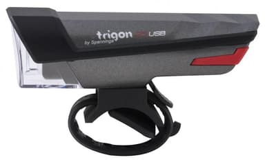 strålkastare Trigon 25 led uppladdningsbar svart