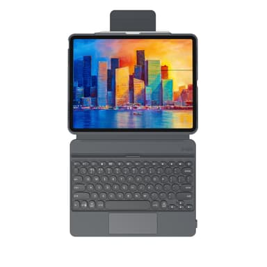 Zagg Pro Keys tangentbordsfodral med trackpad för iPad Pro 12.9" (kol)