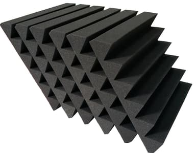Wistream 3D akustiska skumplattor (4st)