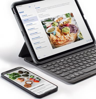 Zagg Pro Keys tangentbordsfodral för iPad Pro 11" (kol)