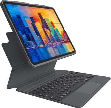 Zagg Pro Keys tangentbordsfodral med trackpad för iPad Pro 12.9" (kol)