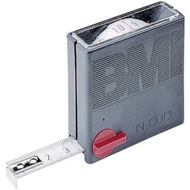 BMI 404351030 Måttband 3 m Stål