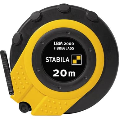 Stabila LBM 2000 FIBREGLASS (cm) 19654 Måttband 20 m