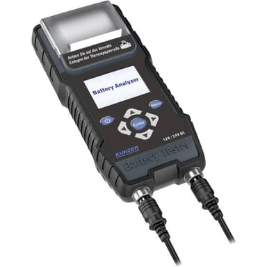 Kunzer Bil-batteritestare 24 V, 12 V 250 mm x 110 mm x
