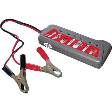 Eufab Bil-batteritestare 12 cm x 5 cm x 1.6 cm