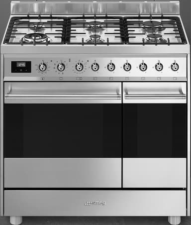 Smeg Serie Symphony Gasspis C92GPX9 (90cm)