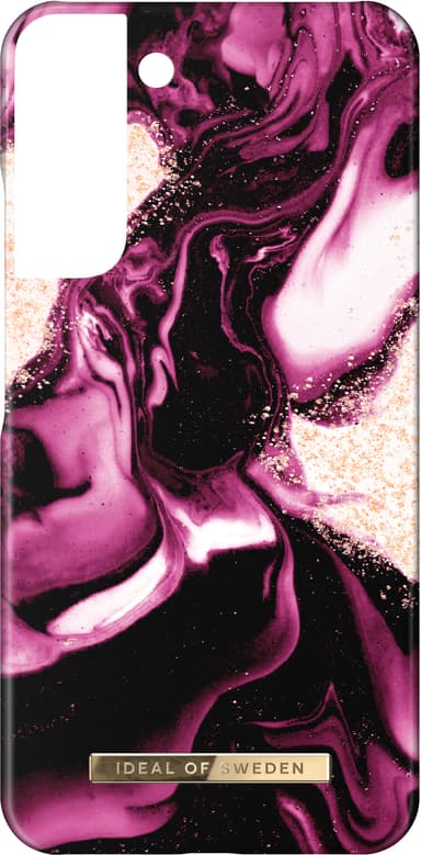 iDeal of Sweden Samsung Galaxy S22 Plus fodral (Golden Ruby Marble)