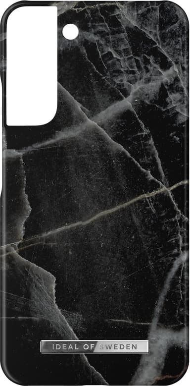 iDeal of Sweden Samsung Galaxy S22 Plus fodral (Black Thunder Marble)