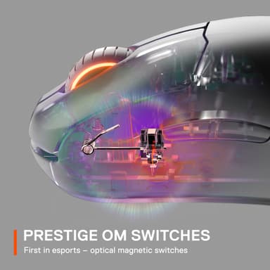 SteelSeries Prime trådlös gamingmus