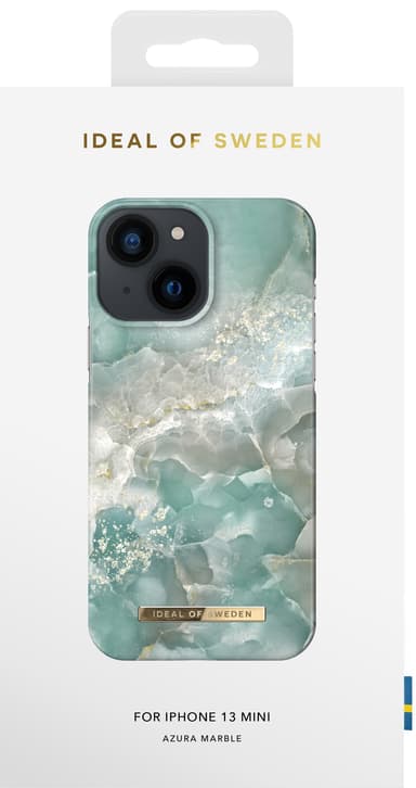 iDeal of Sweden fodral för iPhone 13 Mini (azura marble)