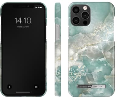 iDeal of Sweden fodral för iPhone 12/12 Pro (azura marble)