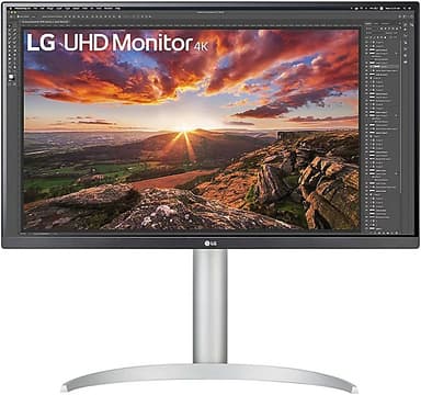 LG UltraFine 27UP650-W 27" bildskärm (vit)