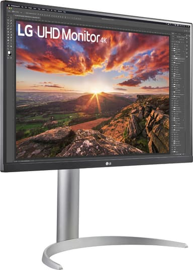 LG UltraFine 27UP650-W 27" bildskärm (vit)