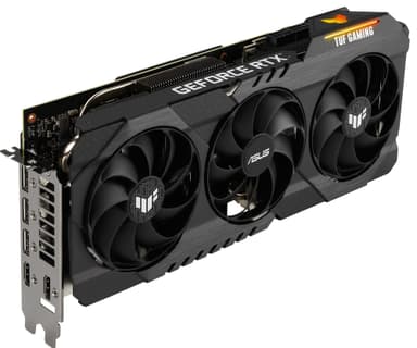 Asus TUF RTX 3070 Ti + VG27AQ GPU/bildskärmspaket