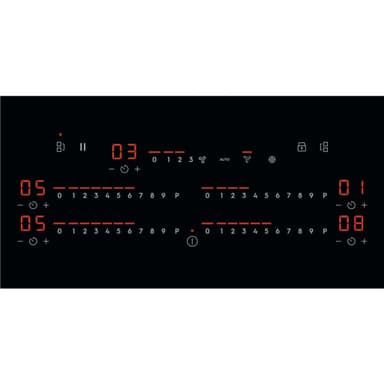 Electrolux Serie 800 Induktionshäll med fläkt HHOB875S (83cm)