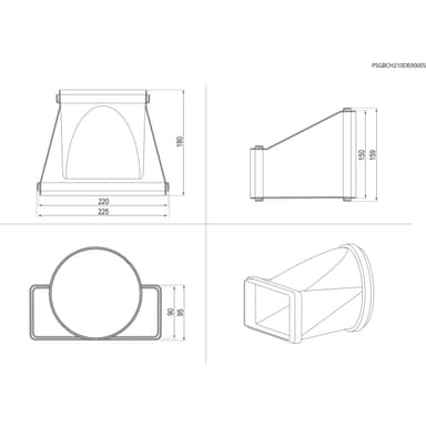 Electrolux Installationsdel M2CKCF02