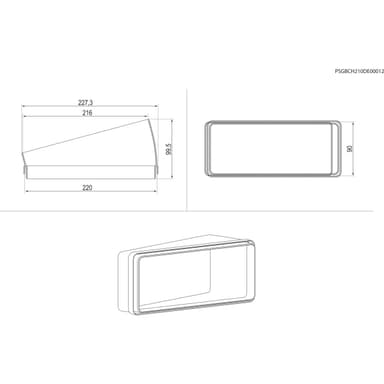 Electrolux Installationsdel M2CKCF13