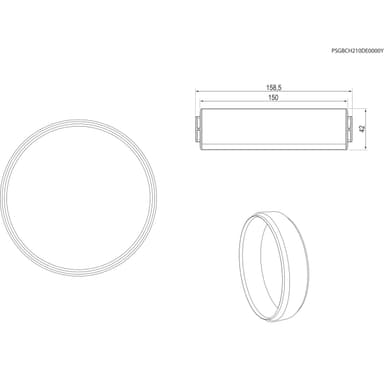 Electrolux Installationsdel M2CKCF08