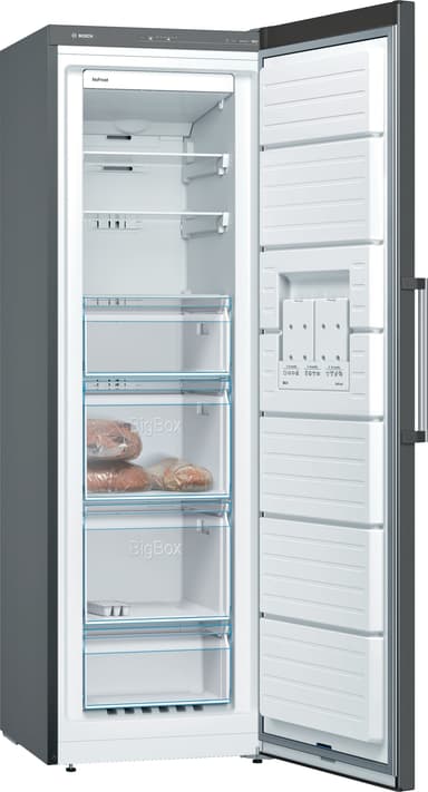 Bosch Serie 4 Frysskåp GSN36VXFP (antracitfärgad rostfri)