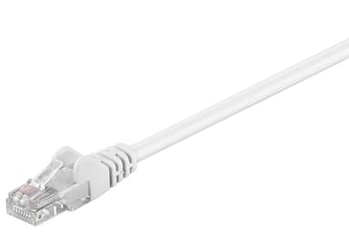 Goobay Patchkabel CAT 5e, U/UTP, vit, 20 m