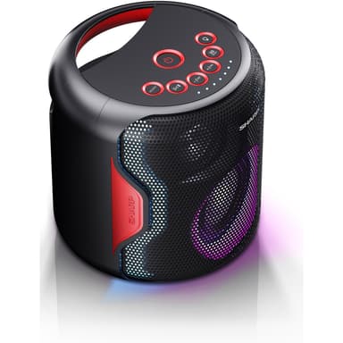Sharp PS-919 Party Speaker 130 W, Bluetooth, Svart, Med inbyggt batter