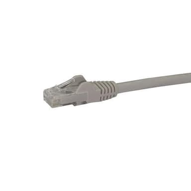 StarTech.com Cat6-patchkabel med hakfria RJ45-kontakter - 22,8 m, grå,