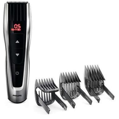 Philips HC7460/15 Hårklippare, Antal längdsteg 60, Svart, Silver