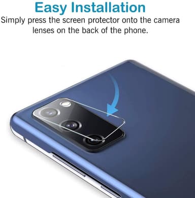 Galaxy S20 FE kameralinsskydd härdat glas 3-pack