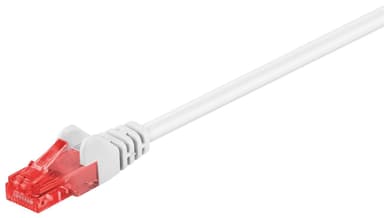 Goobay CAT 6 patchkabel, U/UTP, vit
