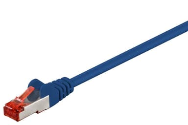 Goobay Patchkabel CAT 6, S/FTP (PiMF), blå, 15 m