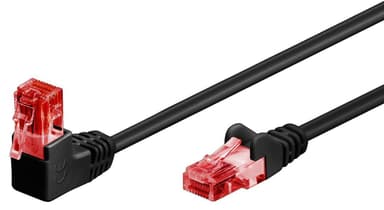 Goobay patchkabel 51517 Cat 6, U/UTP, svart, 3 m