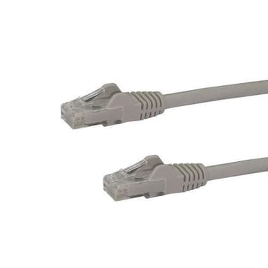StarTech.com Cat6-patchkabel med hakfria RJ45-kontakter - 22,8 m, grå,