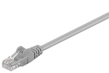 Goobay Patchkabel CAT 5e, U/UTP, grå, 50 m