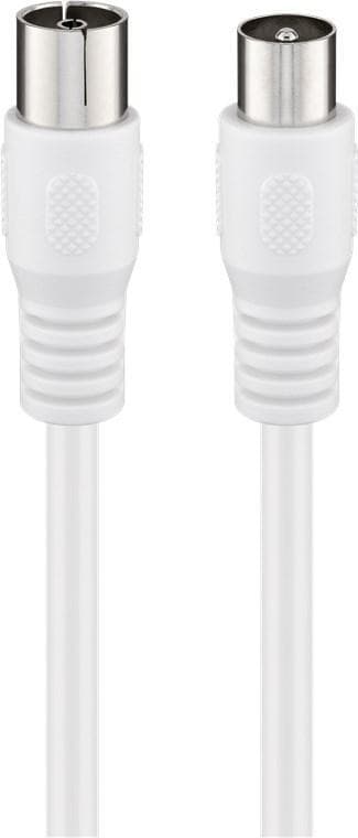 Goobay Antennkabel (Class A+, >95 dB), 3x skärmad