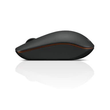 Lenovo 400 trådlös mus, 2,4 GHz trådlös via Nano USB, svart