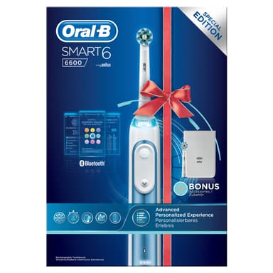 Oral-B Smart 6 eltandborste 6600 (blå)