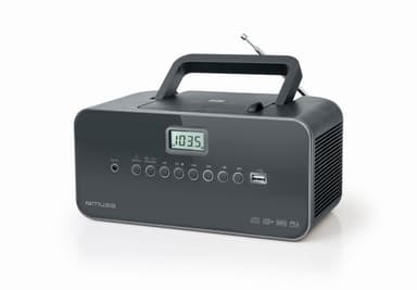 Muse Bärbar radio M-28DG USB-port, AUX-ingång,