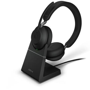 Jabra Evolve2 65, MS Stereo, Trådlös, Kontor/callcenter, 20 - 20000 hz