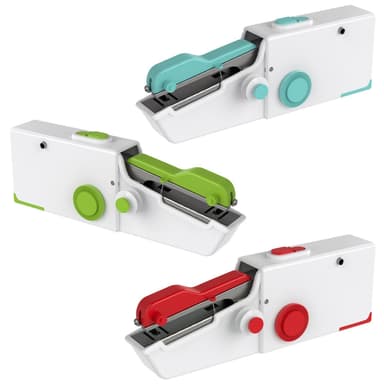 Cenocco CC-9073: Easy Stitch Handhållen symaskin Röd