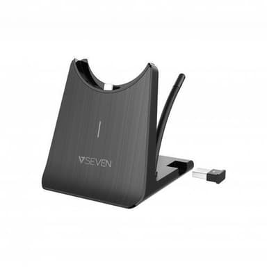 V7 HB605M, Headset, Handhållen, Kontor/callcenter, Svart, Grå, Mono, S