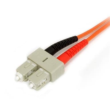 StarTech.com 3 m 62,5/125 multiläges Duplex-fiberpatchkabel LC - SC, 3
