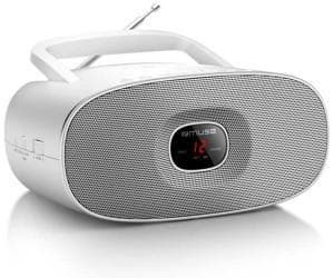 Muse MD-202RDW Vit, Bärbar radio CD-spelare,