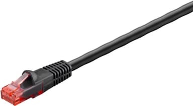 Goobay Patchkabel CAT 6 för dragning utomhus, U/UTP, svart