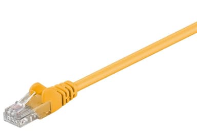 Goobay Patchkabel CAT 5e, U/UTP, gul, 3 m