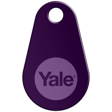 Yale Doorman V2N nyckelbricka (lila)