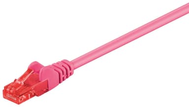 Goobay CAT 6 patchkabel, U/UTP, magenta